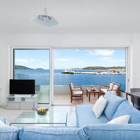 Sea View Bliss 2Br Agios Getaway Apartment Agios Nikolaos  Bagian luar foto